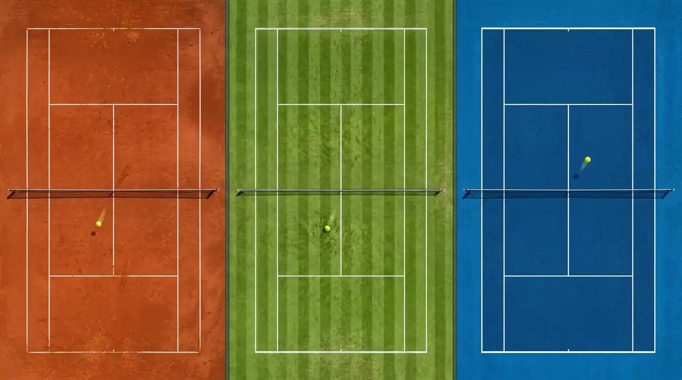 Alcaraz versus Sinner Belagvergleich — Hartplatz Sand Rasen ATP-Statistik