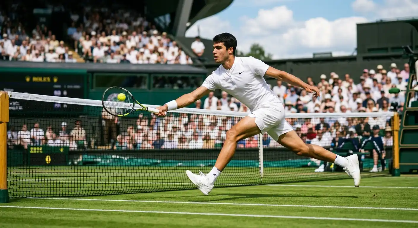 Alcaraz Rasen-Stärke Wimbledon — Grand Slam Belaguniversalität ATP