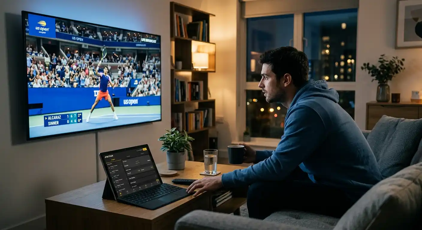 Live-Wetten App Tennis: In-Play-Markte und Echtzeit-Quotenbewegung mobil verfolgen