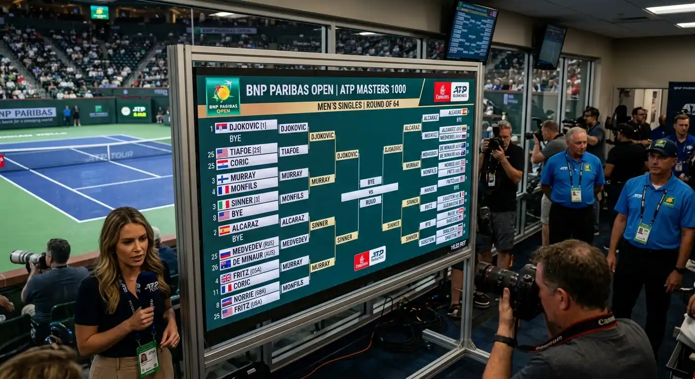 Vollständiges Masters-1000-Starterfeld mit Top-20-Spielern auf Hartplatz