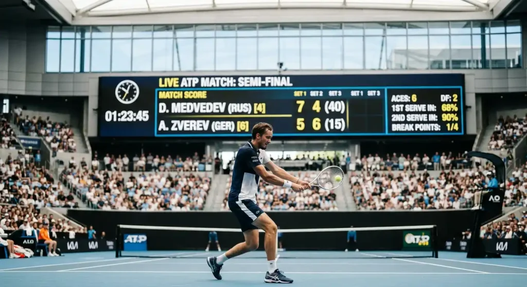 Sportradar ATP-Daten — Dateninfrastruktur und Micro Markets Tennis