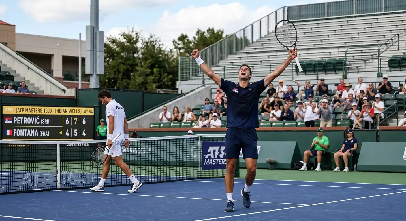 Tennis Außenseiter Upset Häufigkeit Runde — ATP Masters Qualifikant