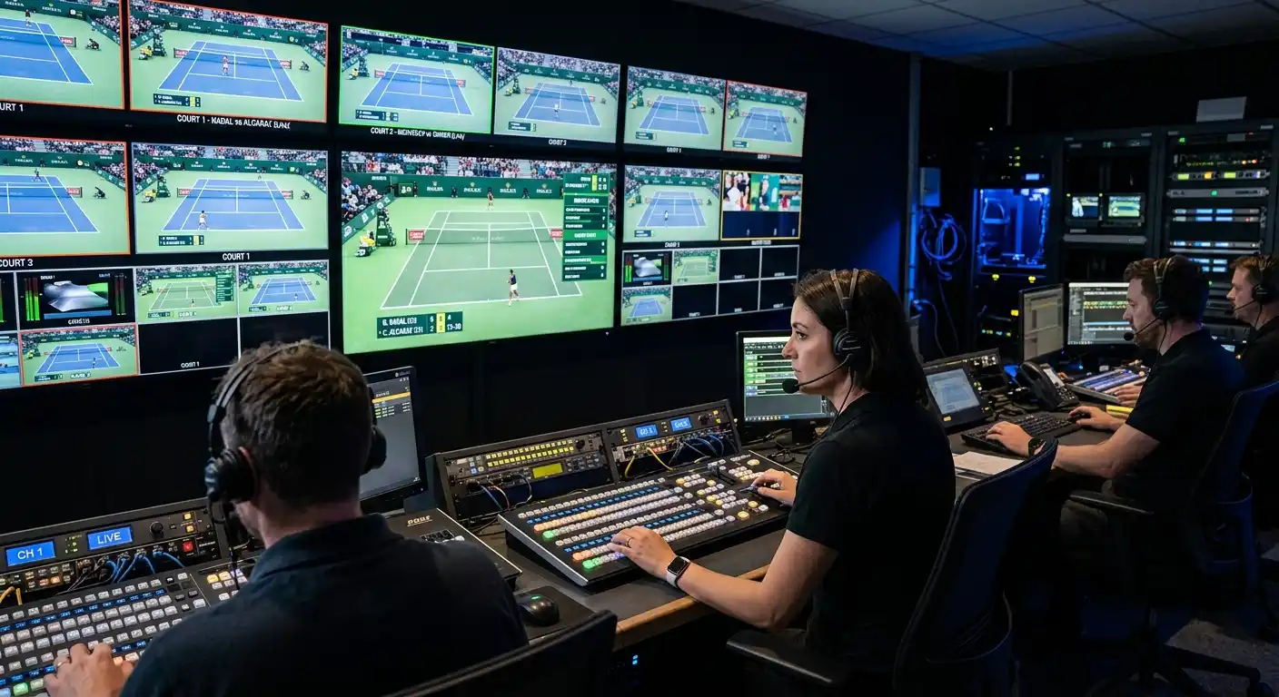 TDI Streaming-Infrastruktur für ATP-Tennismatches
