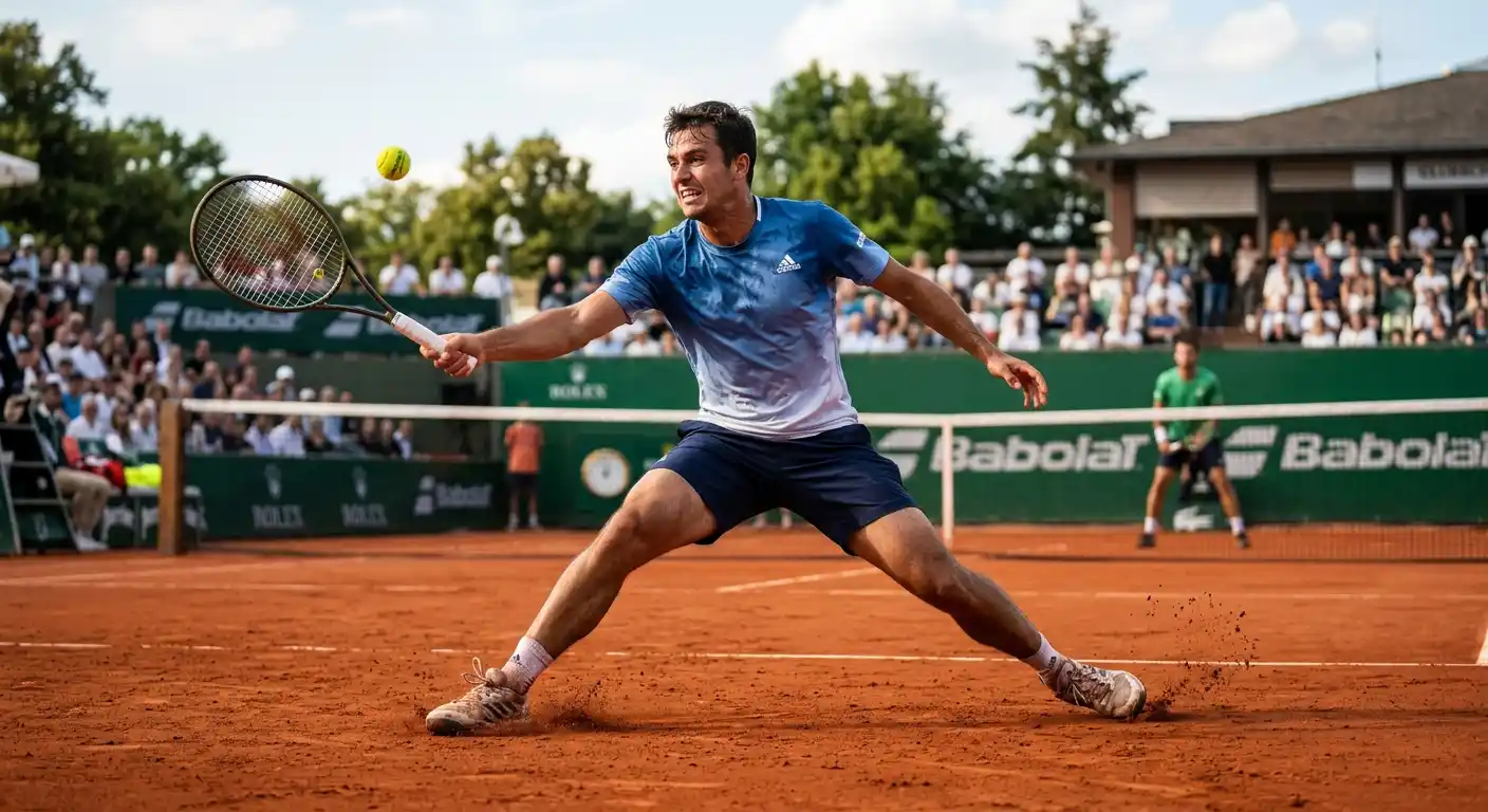 Tennis Upset Belag-Mismatch — Hartplatz-Spezialist auf Sand ATP